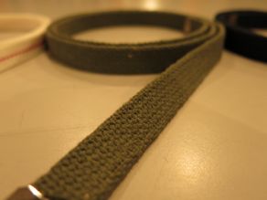 \"BY SAMMLER ECO GARMENTS PLAN × TheThreeRobbers WEBBING BELT NARROW\"ってこんなこと。_c0140560_11424532.jpg