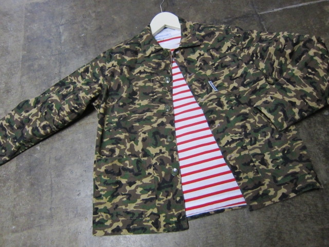 CHEVRE in France ・・・ 人気のフランスWORK よりカモ柄CoverAll JACKET!★!_d0152280_1338718.jpg