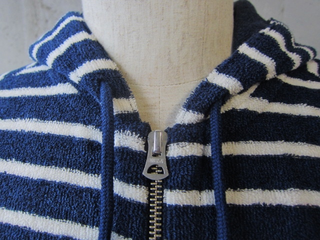 人気のSOUND MAN より・・・PILE BORDER ZIP PARKA (Pimlico)入荷!♪!_d0152280_23284168.jpg