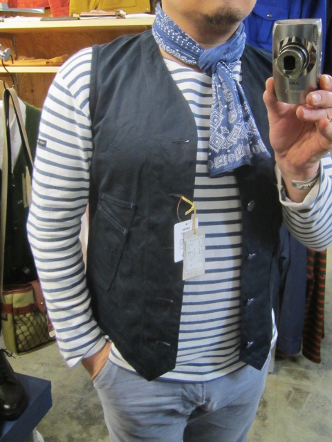 人気のSOUND MAN より・・・PILE BORDER ZIP PARKA (Pimlico)入荷!♪!_d0152280_2332194.jpg