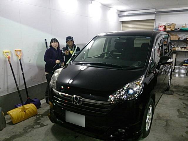 ★エスティマ&ステップワゴン待望のお納車となりました!!★(白石店)_c0161601_2072488.jpg