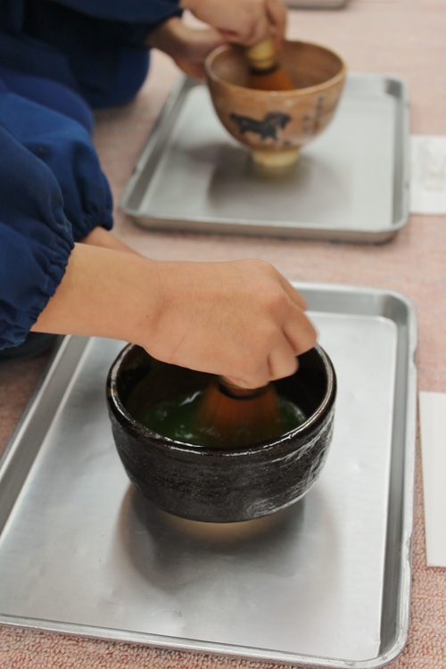 保育園で抹茶_b0220318_23211817.jpg