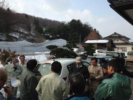 大雪による 「農業の被害現地調査」_f0259324_22113050.jpg