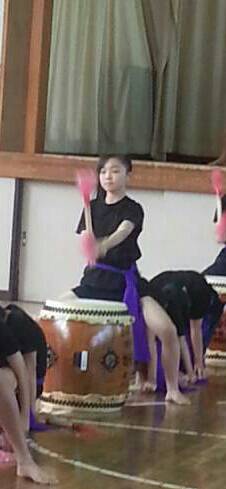 見上瑠那です♪太鼓_b0314139_21525610.jpg