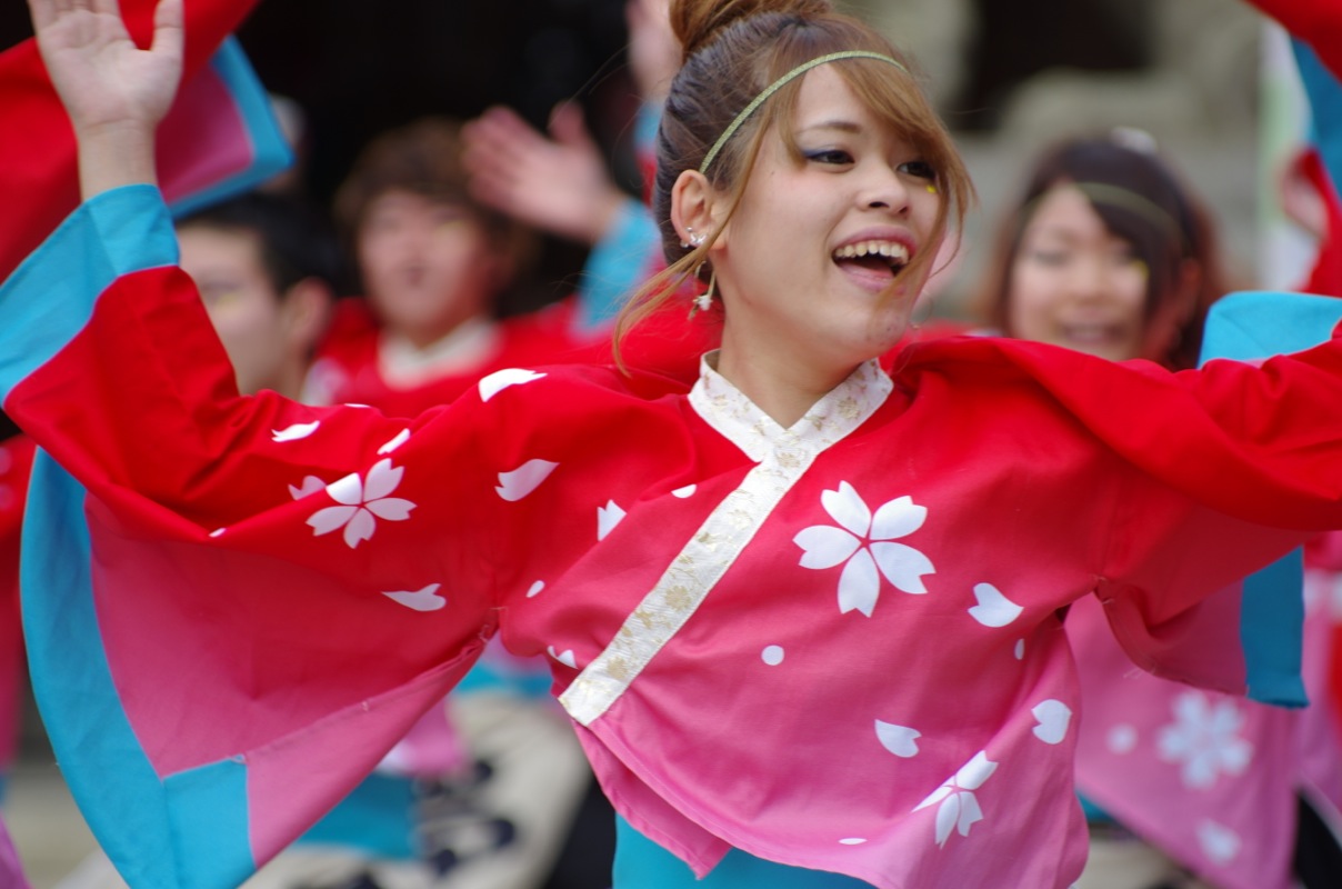 龍馬よさこい２０１３その１１（福井大学よっしゃこい）_a0009554_2372033.jpg