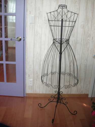 アンティーク調】ワイヤートルソー フレンチアイアン トルソー