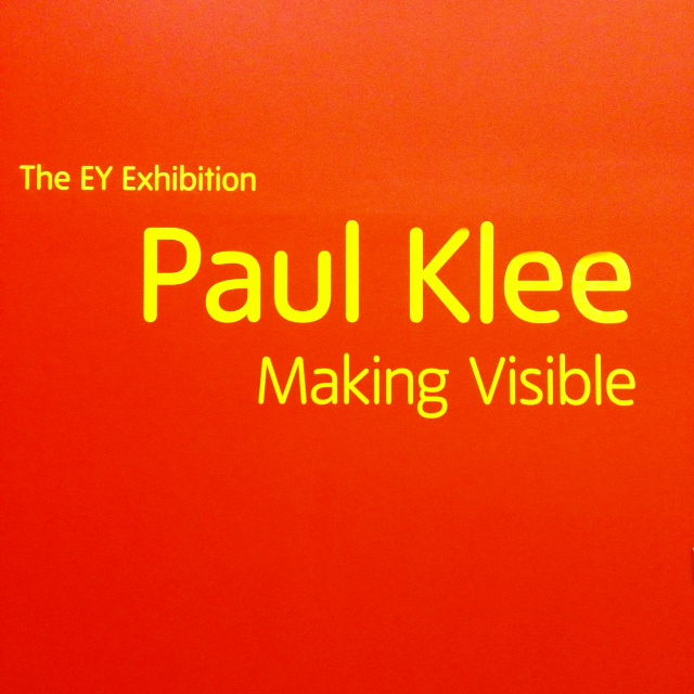 Paul Klee exhibition@Tate Modern_a0093778_0183052.jpg