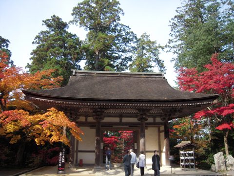 紅葉の湖東三山・西明寺へ②（犬上郡甲良町）_d0049152_3183142.jpg