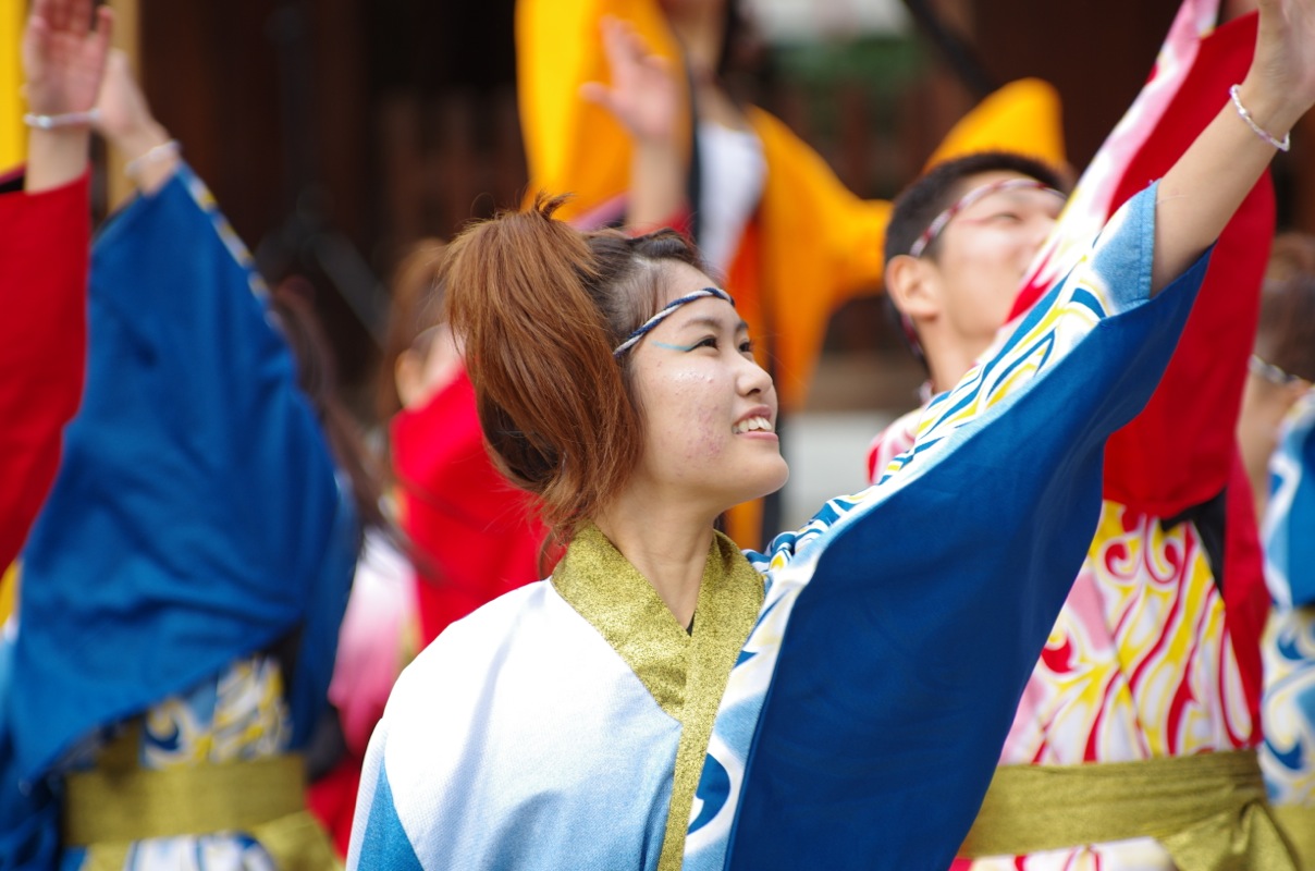 龍馬よさこい２０１３その２１（四天王寺大学YOSAKOIソーラン部仏喜踊）_a0009554_123511.jpg