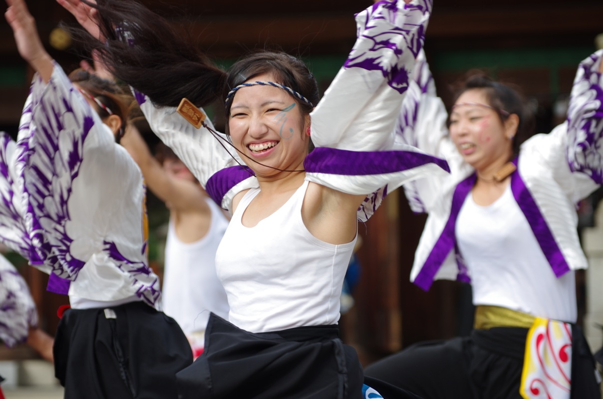 龍馬よさこい２０１３その２１（四天王寺大学YOSAKOIソーラン部仏喜踊）_a0009554_1293088.jpg