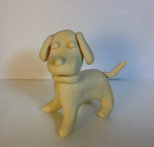 粘土で 犬 を作ろうヾ ﾉ 粘土で作ろう日記
