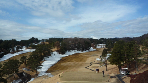 東京４５年ぶりの大雪　３週間ぶりクローズド解除当日　　　　ＧＯＬＦ _d0047881_23483378.jpg