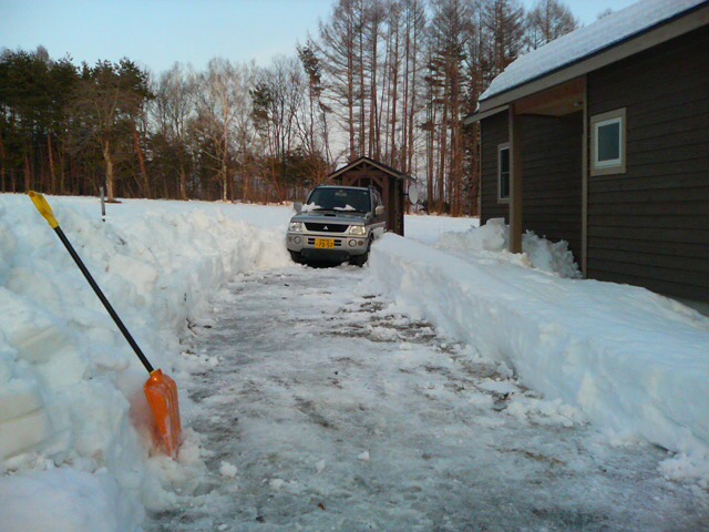 大雪のその後・・・^^;_a0211886_17393715.jpg