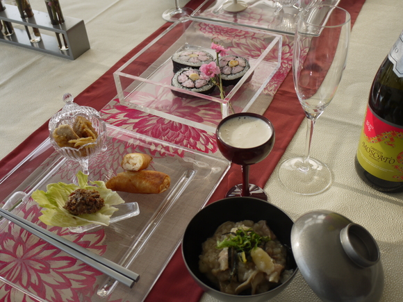 ひな祭りのおもてなし料理 食卓から始まる幸せ 食空間コーディネーター フラワー フードコーディネーター下山千津子