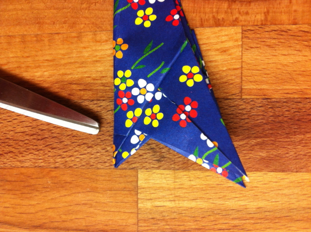 折り紙で雛人形 - 男雛 -✿ Origami Ⅻ ②_b0246303_08444511.jpg