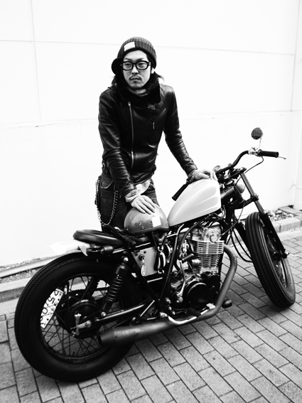 大原 弘晃 & YAMAHA SR400(2014 0202)_f0203027_1043572.jpg