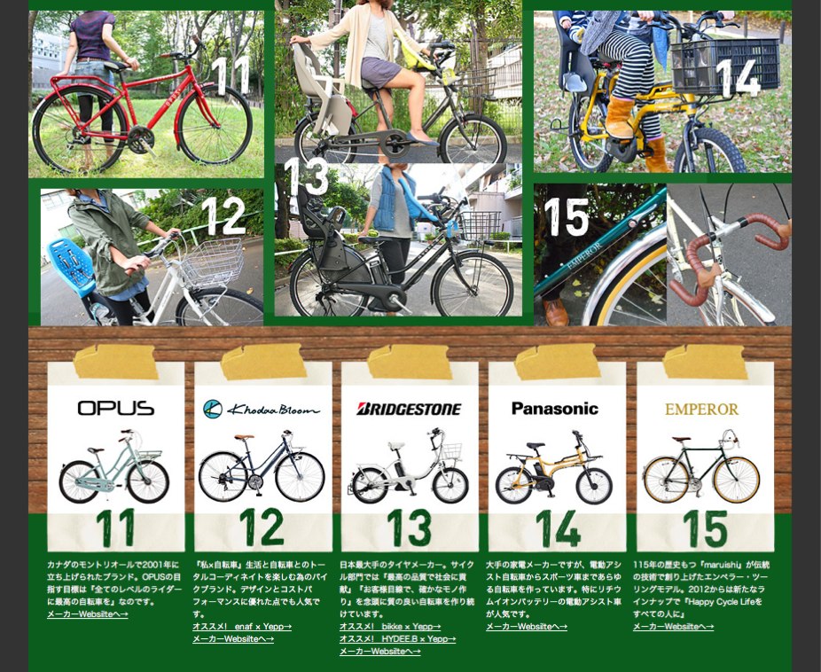 ☆リピト・ホームページ『BIKEページ』更新☆おしゃれ 自転車 女子_b0212032_21123425.jpg