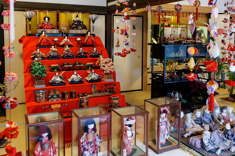 法住寺の梅と吊るし雛_f0155048_21393666.jpg