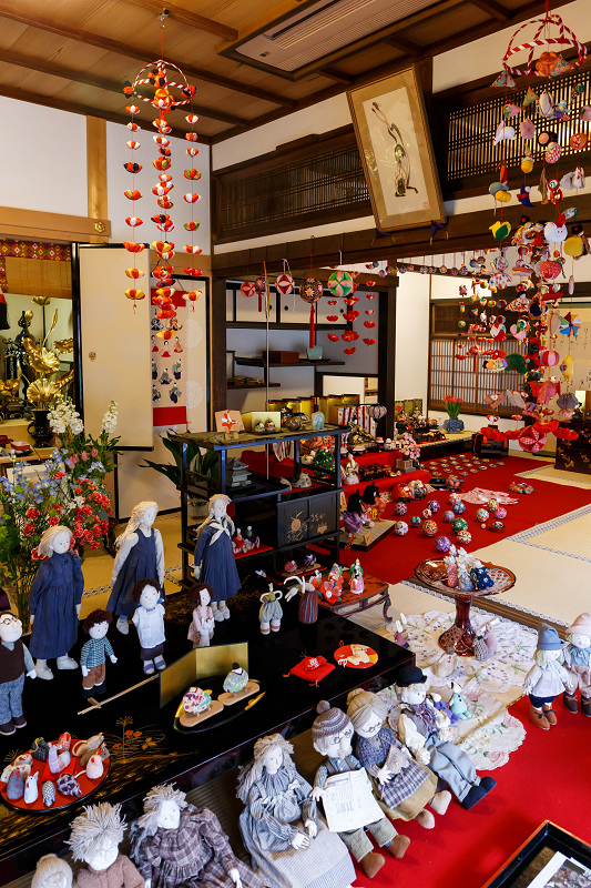 法住寺の梅と吊るし雛_f0155048_21475727.jpg