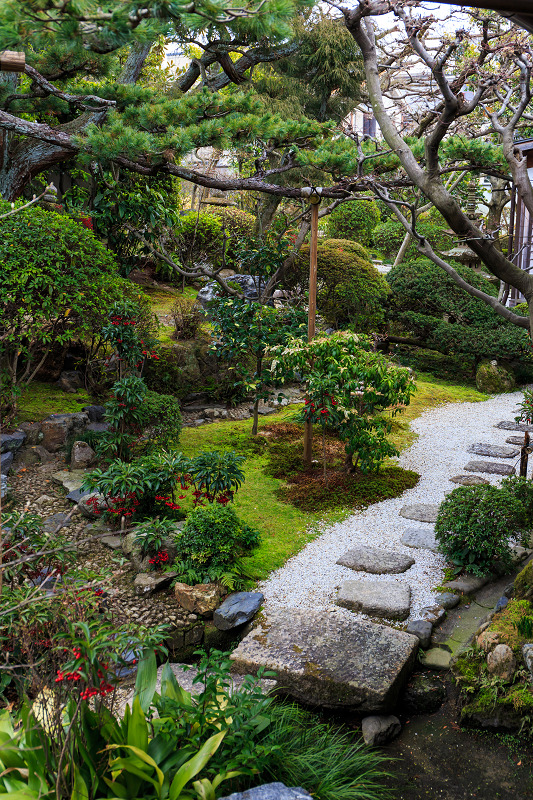 法住寺の梅と吊るし雛_f0155048_2155172.jpg