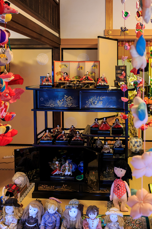 法住寺の梅と吊るし雛_f0155048_21572980.jpg