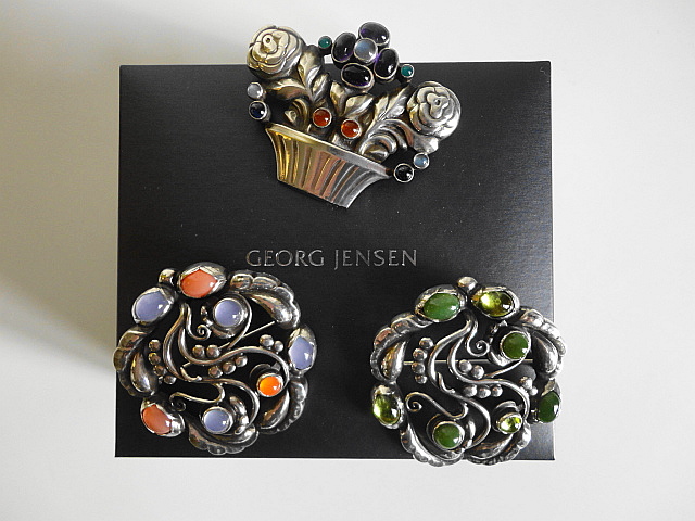 GEORG JENSEN シルバーブローチ-