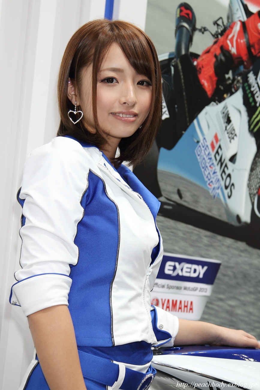 長谷川麻友 さん 株式会社エクセディ ブース Peach Body 長谷川麻友 さん 株式会社エクセディ ブース Peach Body