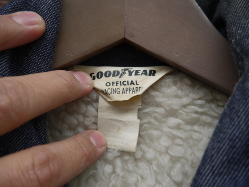 GOOD YEAR OFFICIAL DENIM BOA JACKET MEDIUM_d0217535_1822831.jpg