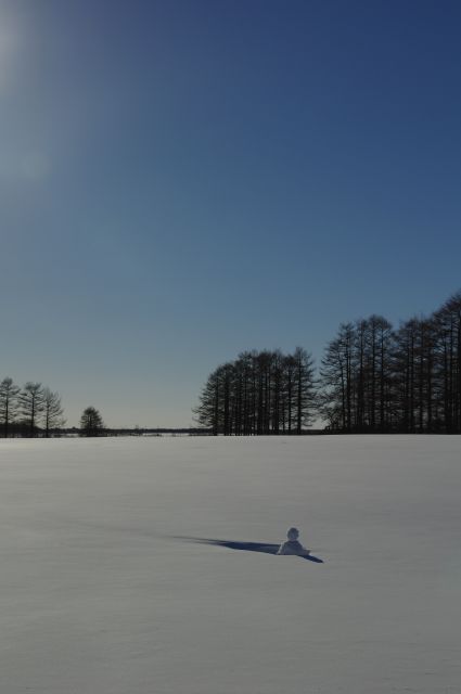 この冬、道東で・・・１４　　雪のひと_b0133447_965821.jpg