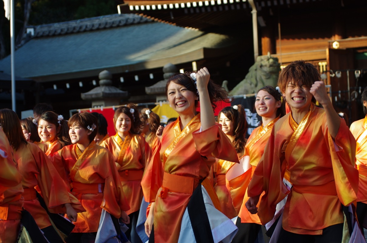 龍馬よさこい２０１３その３５（龍谷大学華舞龍）_a0009554_22172581.jpg