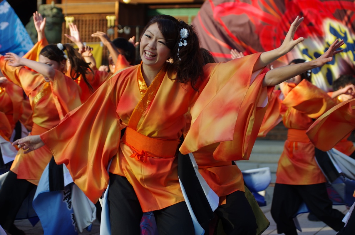 龍馬よさこい２０１３その３５（龍谷大学華舞龍）_a0009554_22183134.jpg