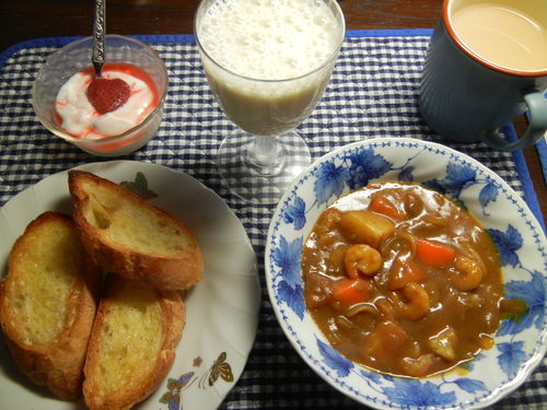 ’14,3,5(水)今日のパパご飯はキララカレー!_f0060461_14325758.jpg