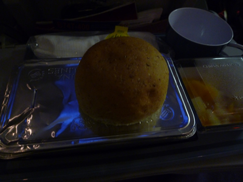 CHINA AIRLINES ホノルル→成田便の機内食_c0152767_14263855.jpg