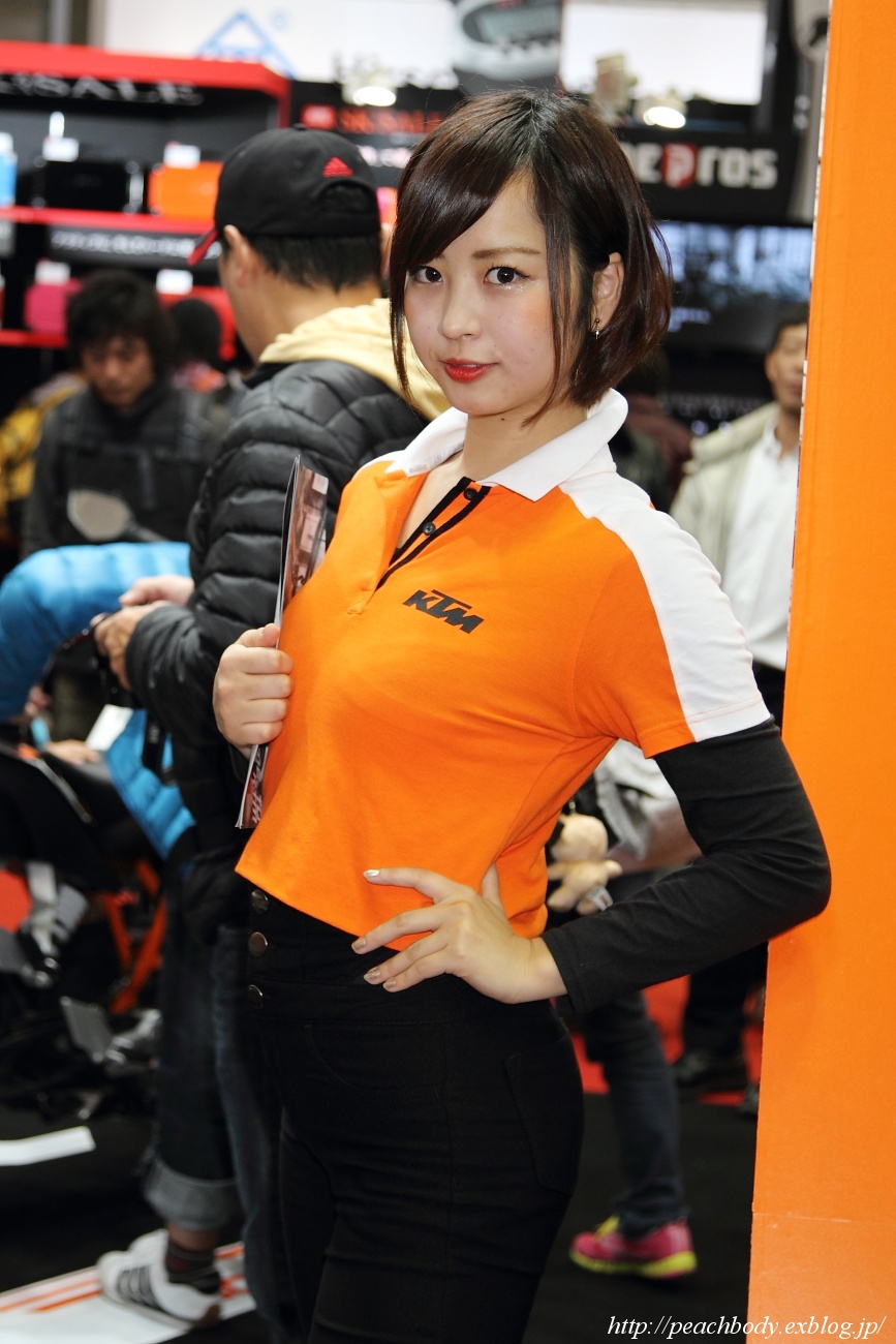 松原有希 さん Ktm ブース Peach Body 松原有希 さん Ktm ブース Peach Body