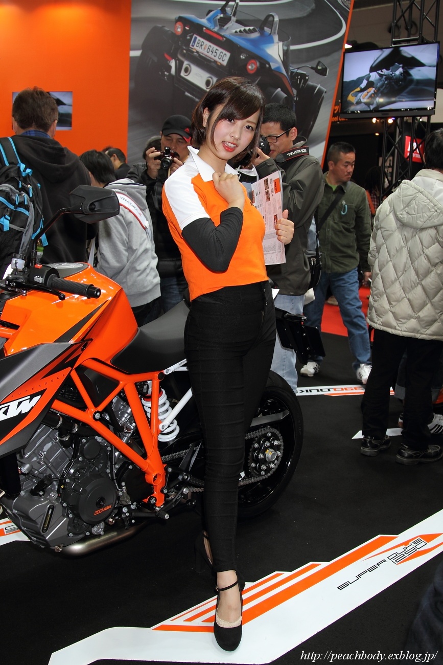 松原有希 さん Ktm ブース Peach Body 松原有希 さん Ktm ブース Peach Body