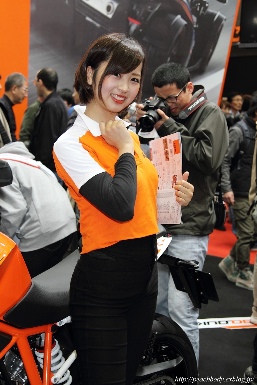 松原有希 さん Ktm ブース Peach Body