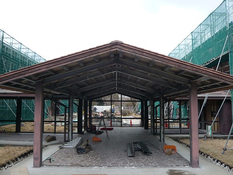 進捗状況「歴史博物館リニューアル整備工事（建築その2）」_d0095305_17443512.jpg
