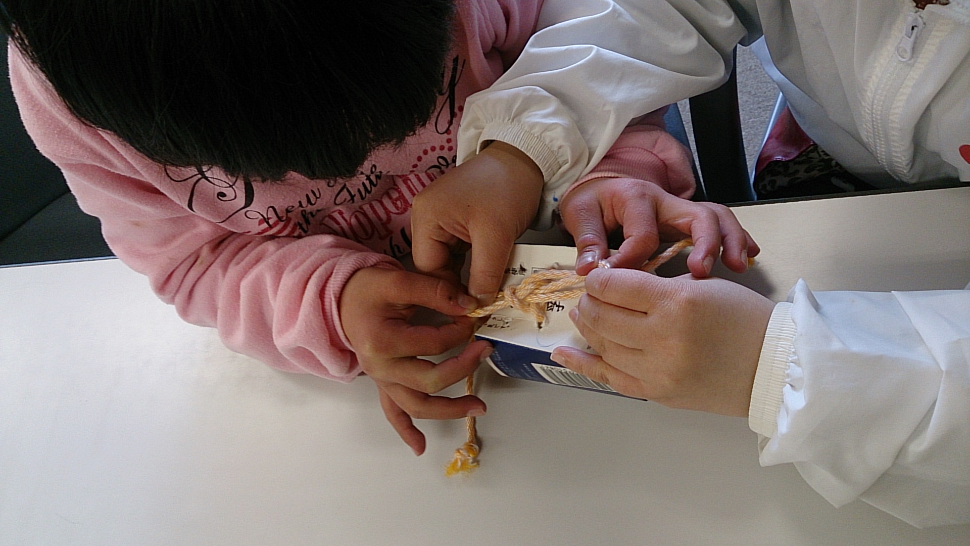 りぼん ちょうちょ結び・・・・・できたよ_f0065444_1734360.jpg