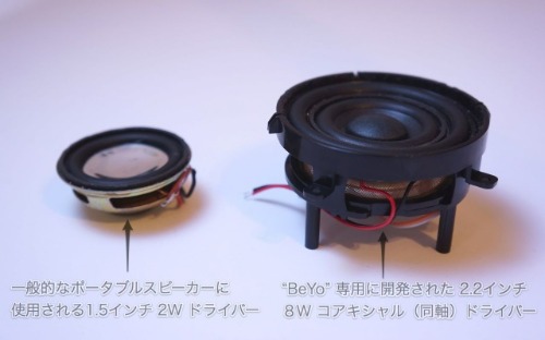 手のひらサイズにウーハー内蔵のBluetoothスピーカー『BeYo』再入荷!!ファイキンも確保したぜぇ♪_b0125570_10202266.jpg