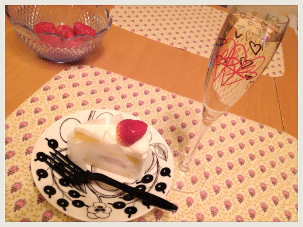 my birthdayと お雛様_b0197576_22401466.jpg