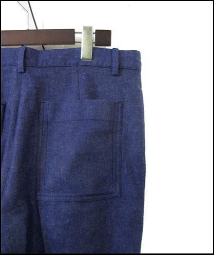 青い ズボン The Poem Clothing Store