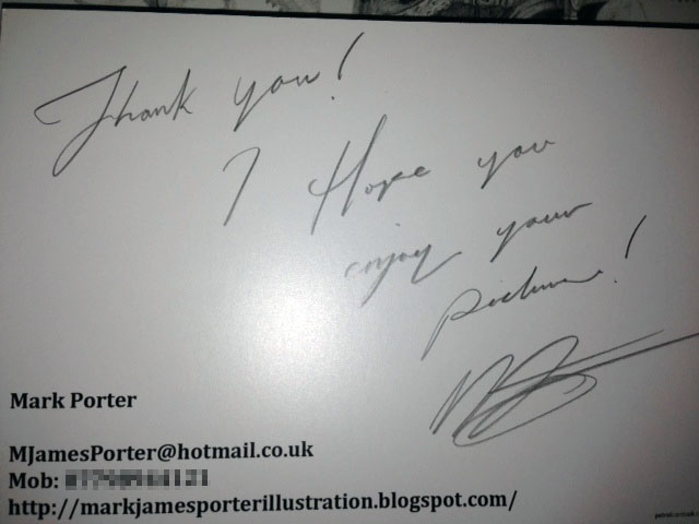 Mark James Porterからオリジナル・ドローイングが届いた_a0077842_1772138.jpg