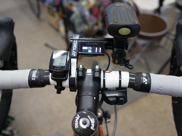 シマノ アルフィーネ ディスプレイをロードバイクDi2に装備する シマノ アルフィーネ ディスプレイをロードバイクDi2に装備する