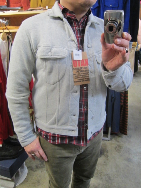 Kato ・・・ SWAET G-JACKET!★! 春の本命JKT 、ようやく入荷です(^^♪_d0152280_2322463.jpg