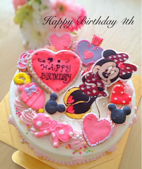 ミニーちゃんケーキ♡ : ayuria〜happy studio〜
