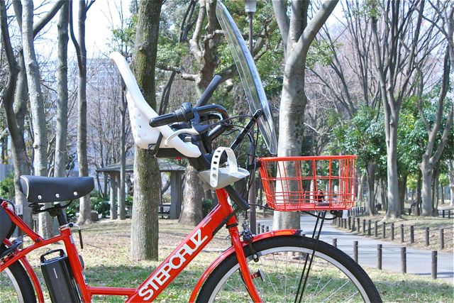 おしゃれmama電動自転車『STEPCRUZ ステップクルーズ』+Yepp イェップ ポリスポート ブリジストン_b0212032_21431356.jpg