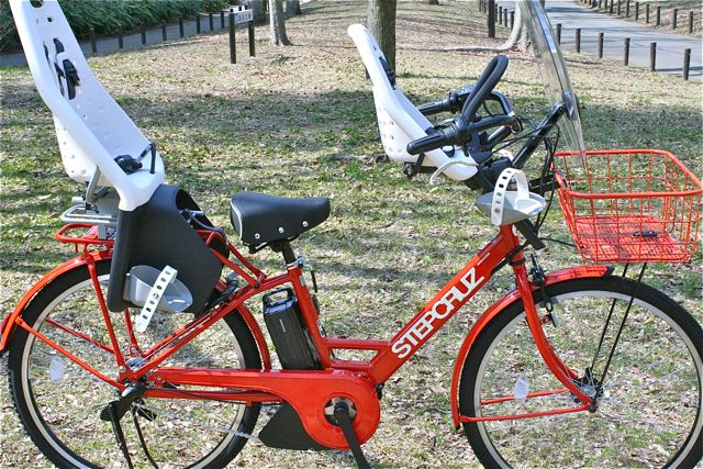 おしゃれmama電動自転車『STEPCRUZ ステップクルーズ』+Yepp イェップ ポリスポート ブリジストン_b0212032_21505215.jpg