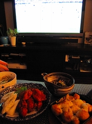 サッカーの時とあまりもの夕食_c0209637_07501409.jpg