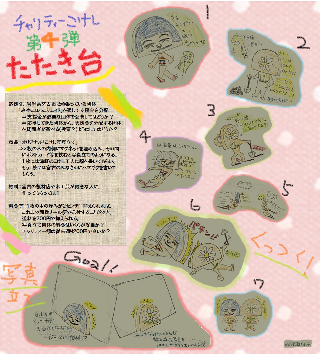 みんなでつくるチャリティーこけしプロジェクト_e0318040_22301641.jpg