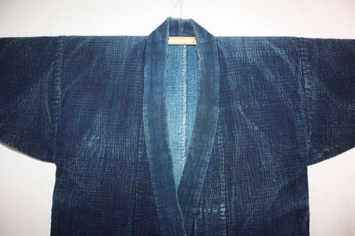 古布　木綿　刺子　野良着　cotton sashiko noragi Japanese antique textile_c0325097_15254158.jpg